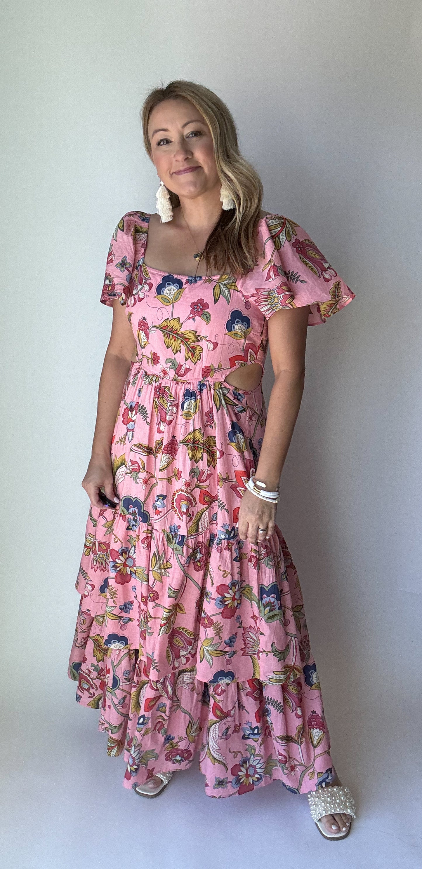 Blossom Tiered Ruffle Dress