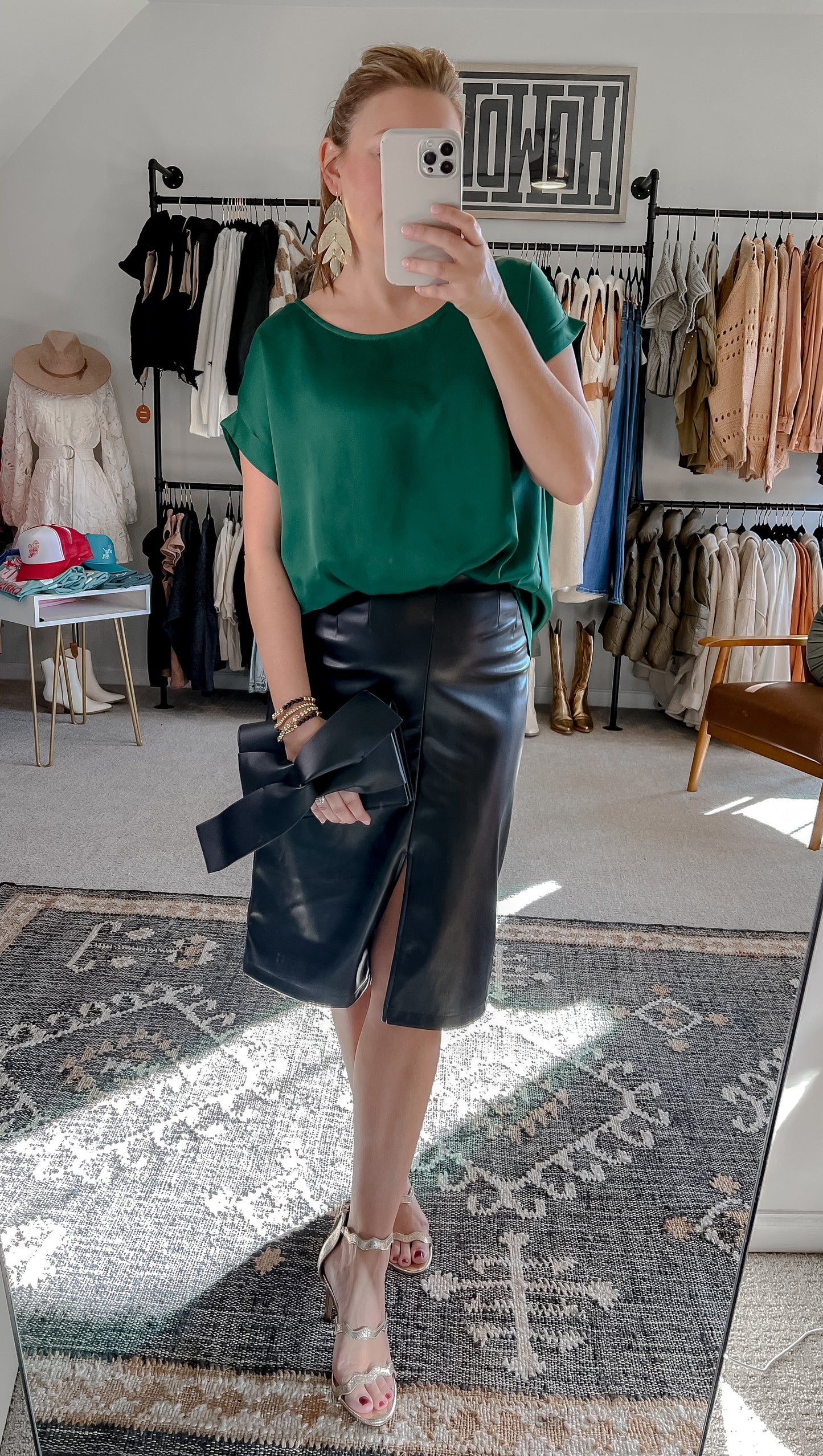 Evergreen Silky Top