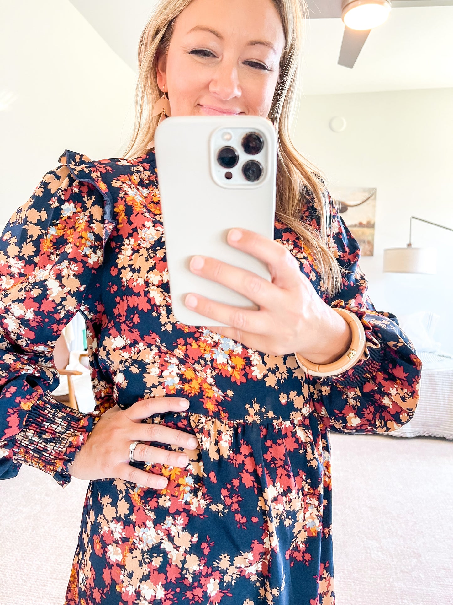 Colorful Minds Floral Mini Dress