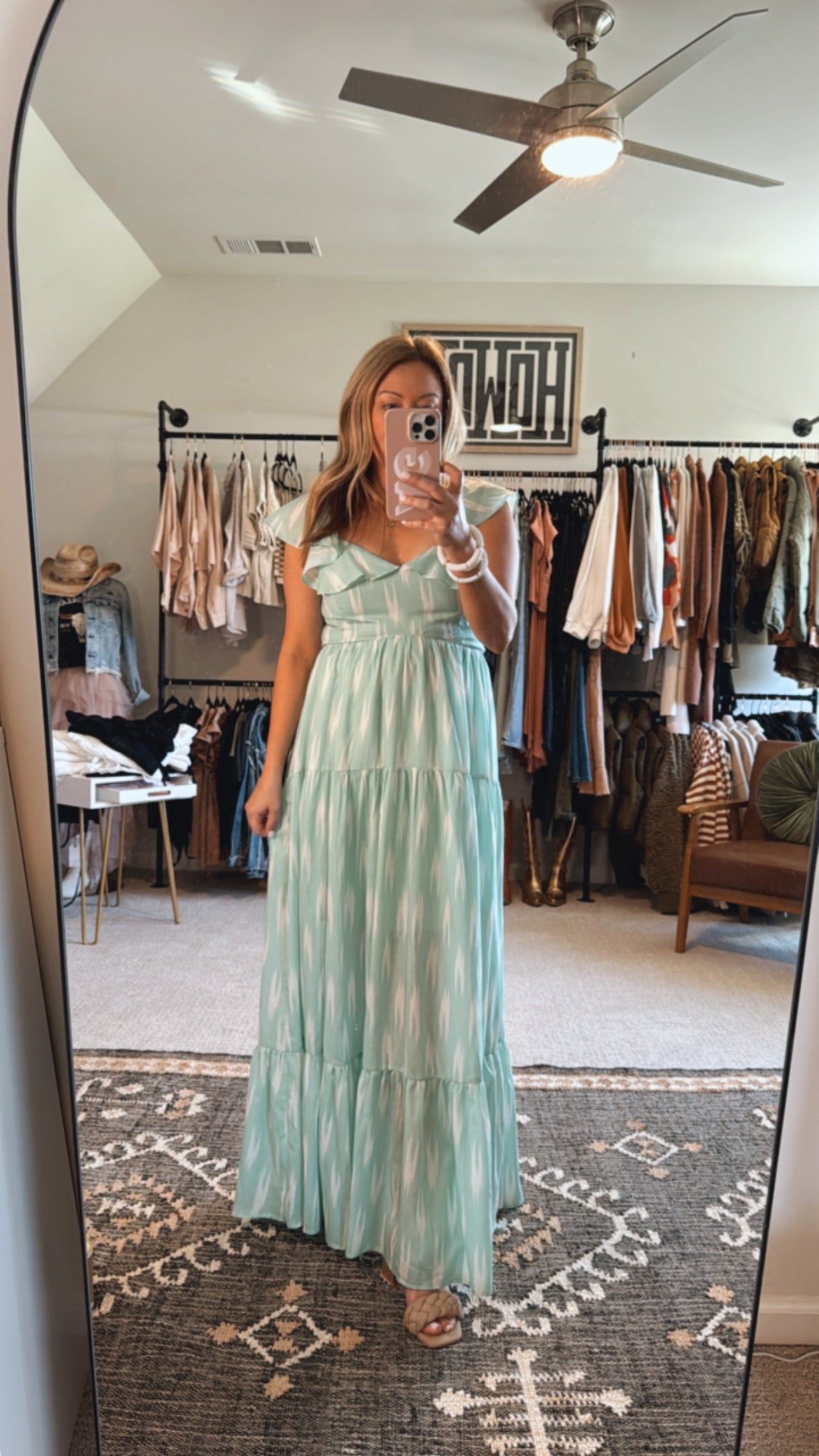 Maren Minty Maxi Dress