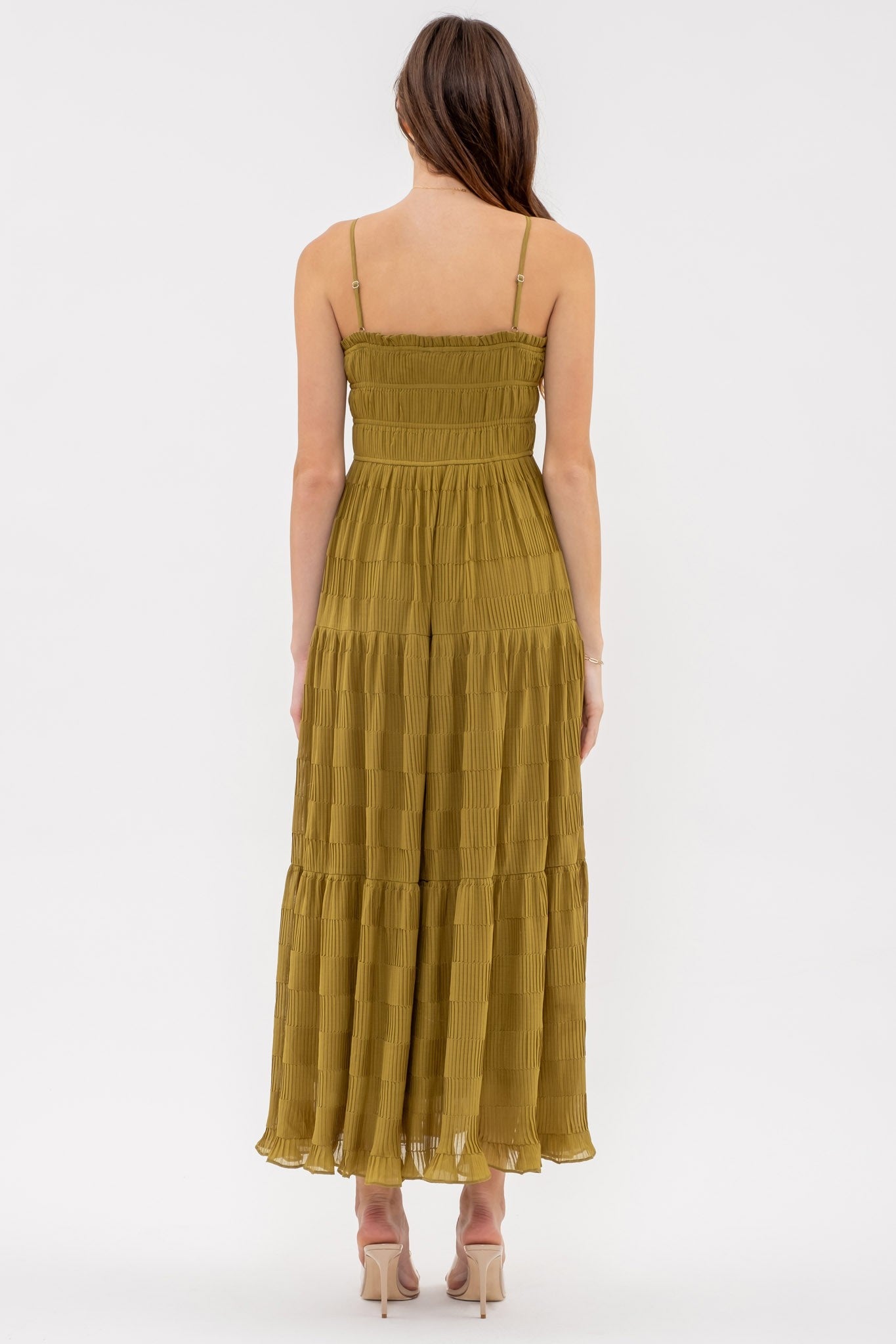 Lucia Pleated Dress