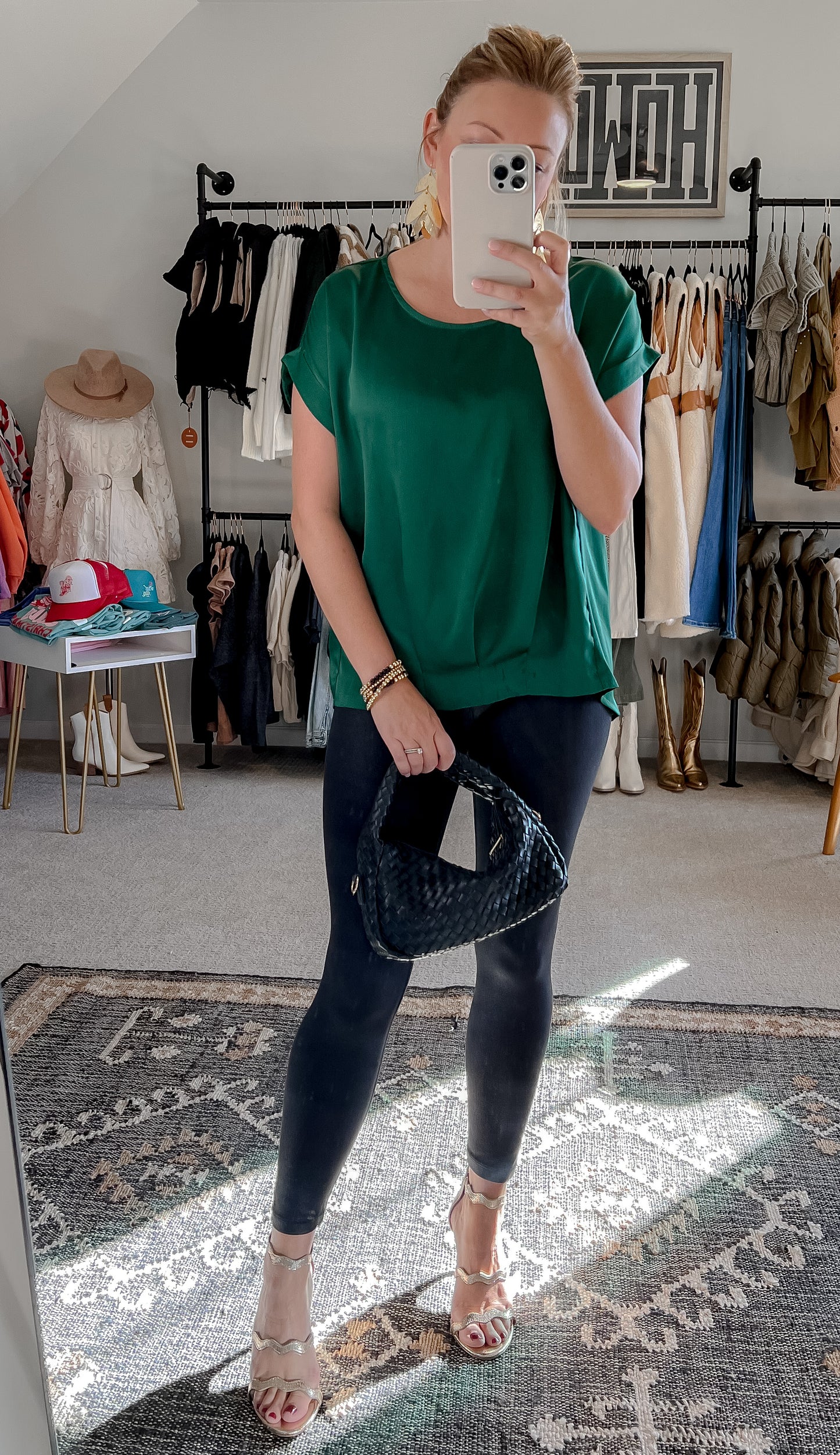 Evergreen Silky Top