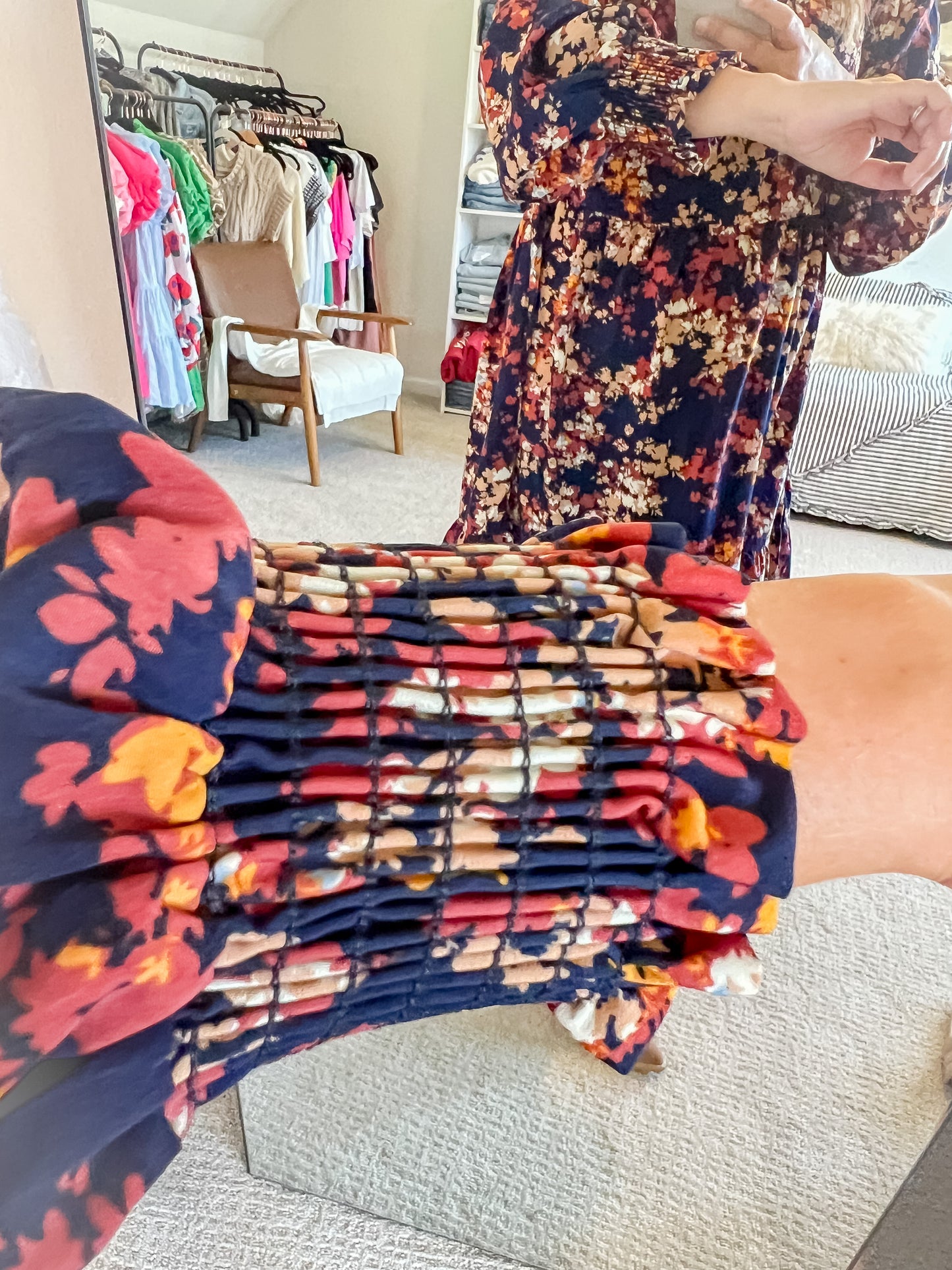 Colorful Minds Floral Mini Dress