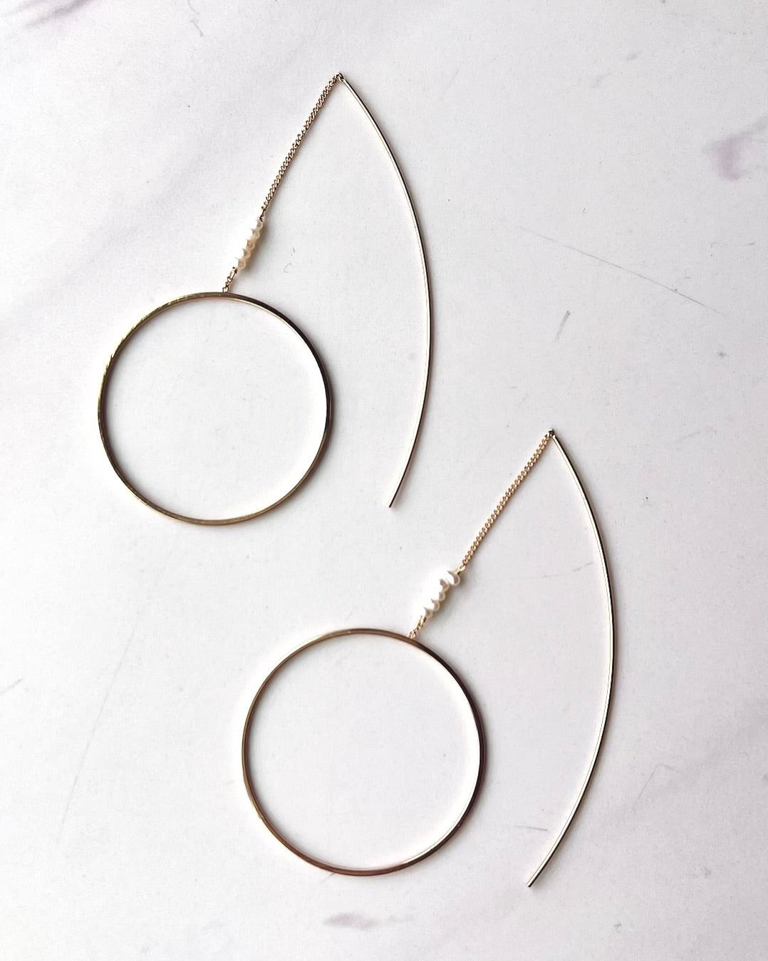 Mod Girl Threader Earrings