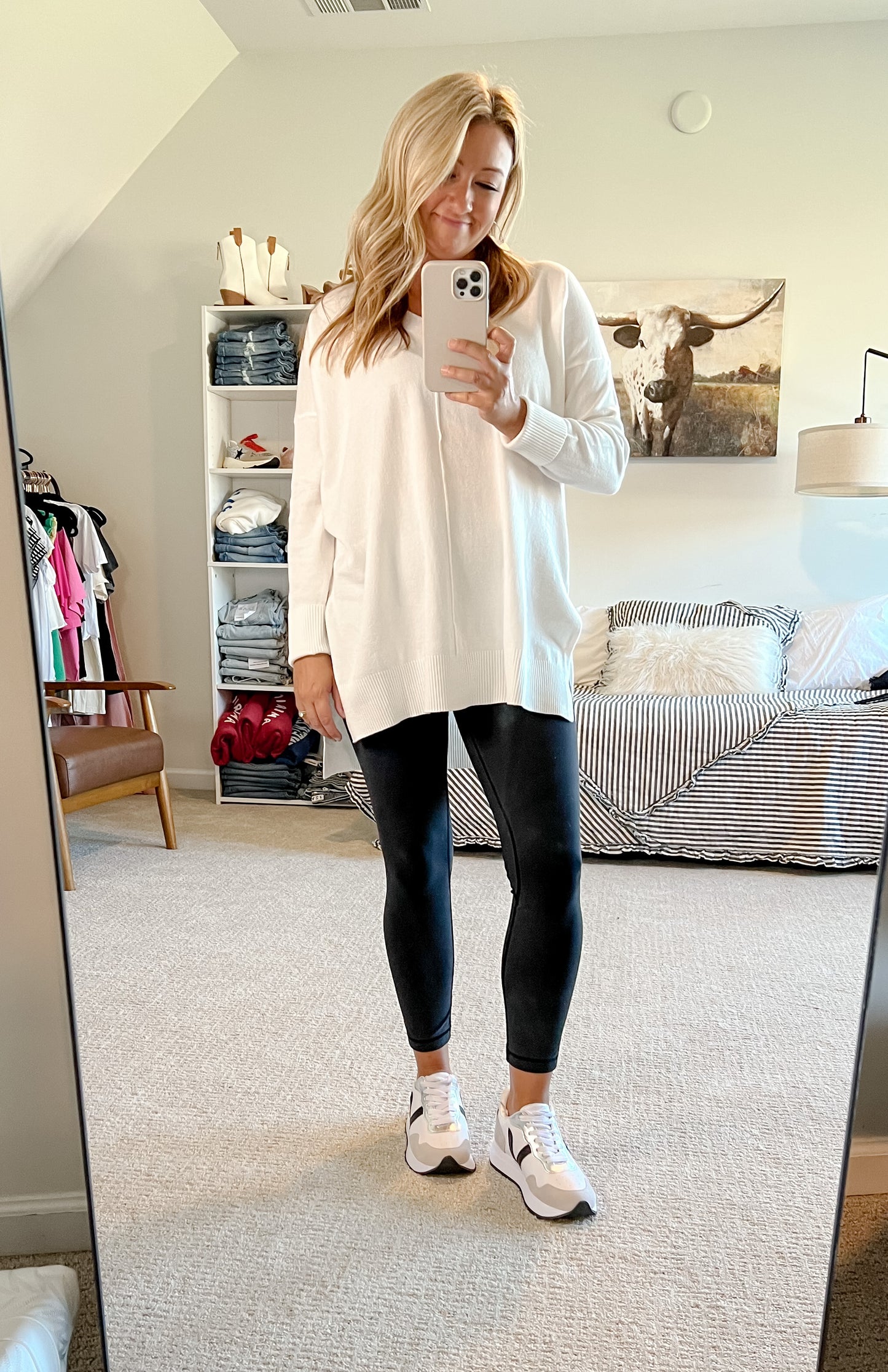 Ivory Sweater Weather Tunic Sweater