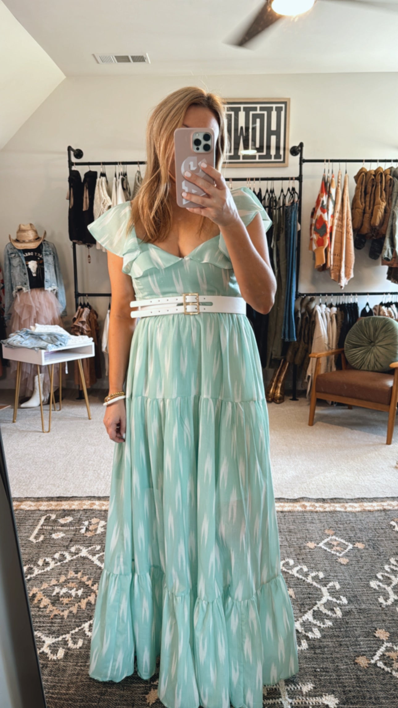 Maren Minty Maxi Dress