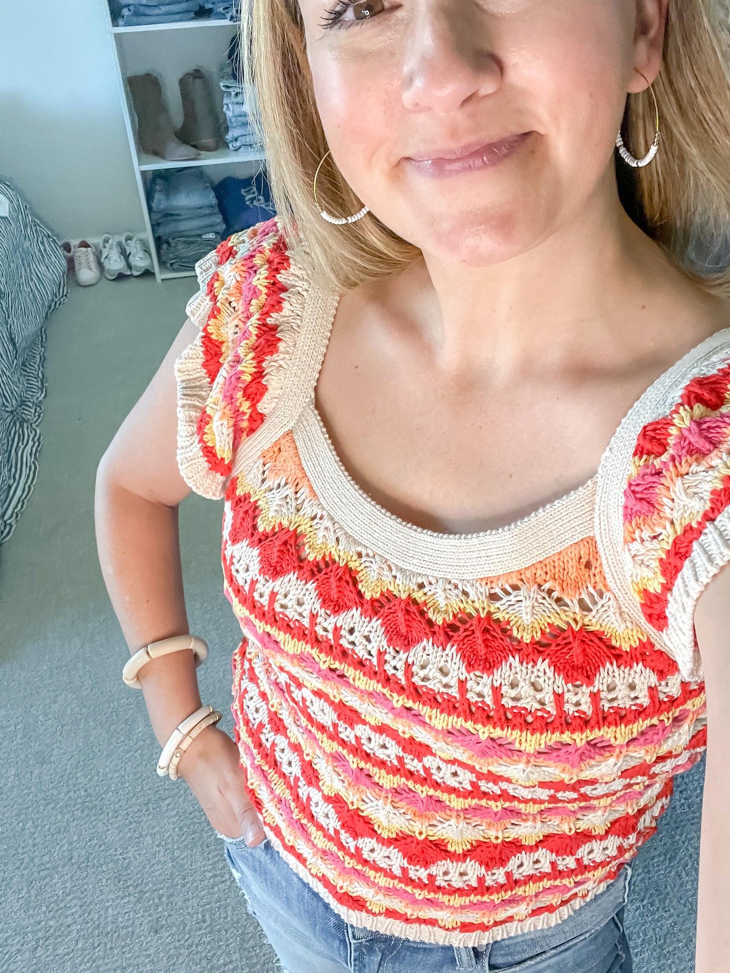 Sunset Crochet Top