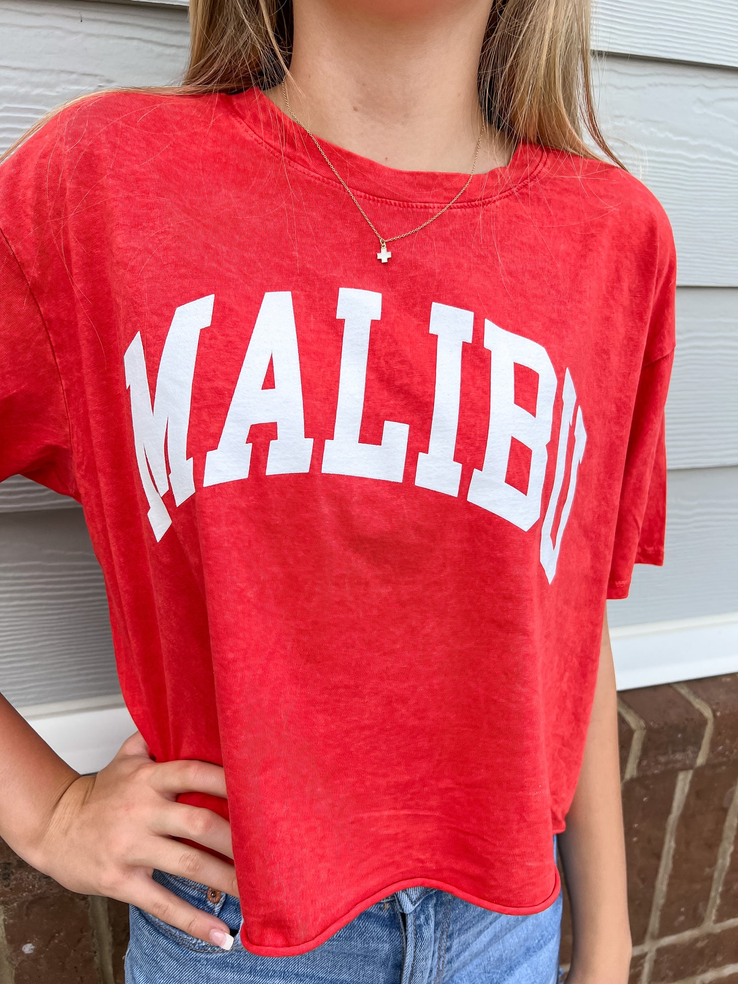 Malibu Cropped Tee