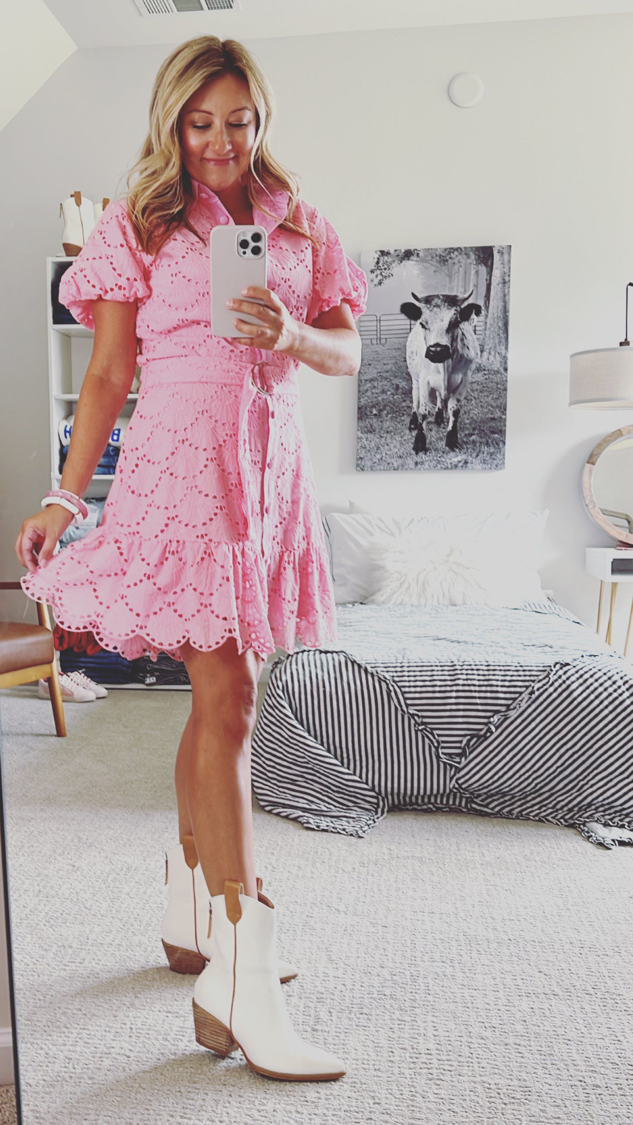 Sweet Southern Eyelet Dress