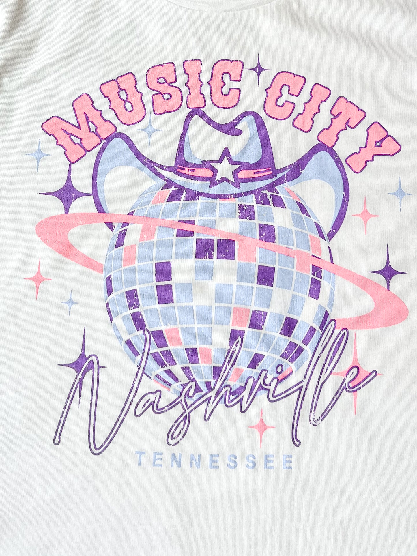 Music City Cropped Tee