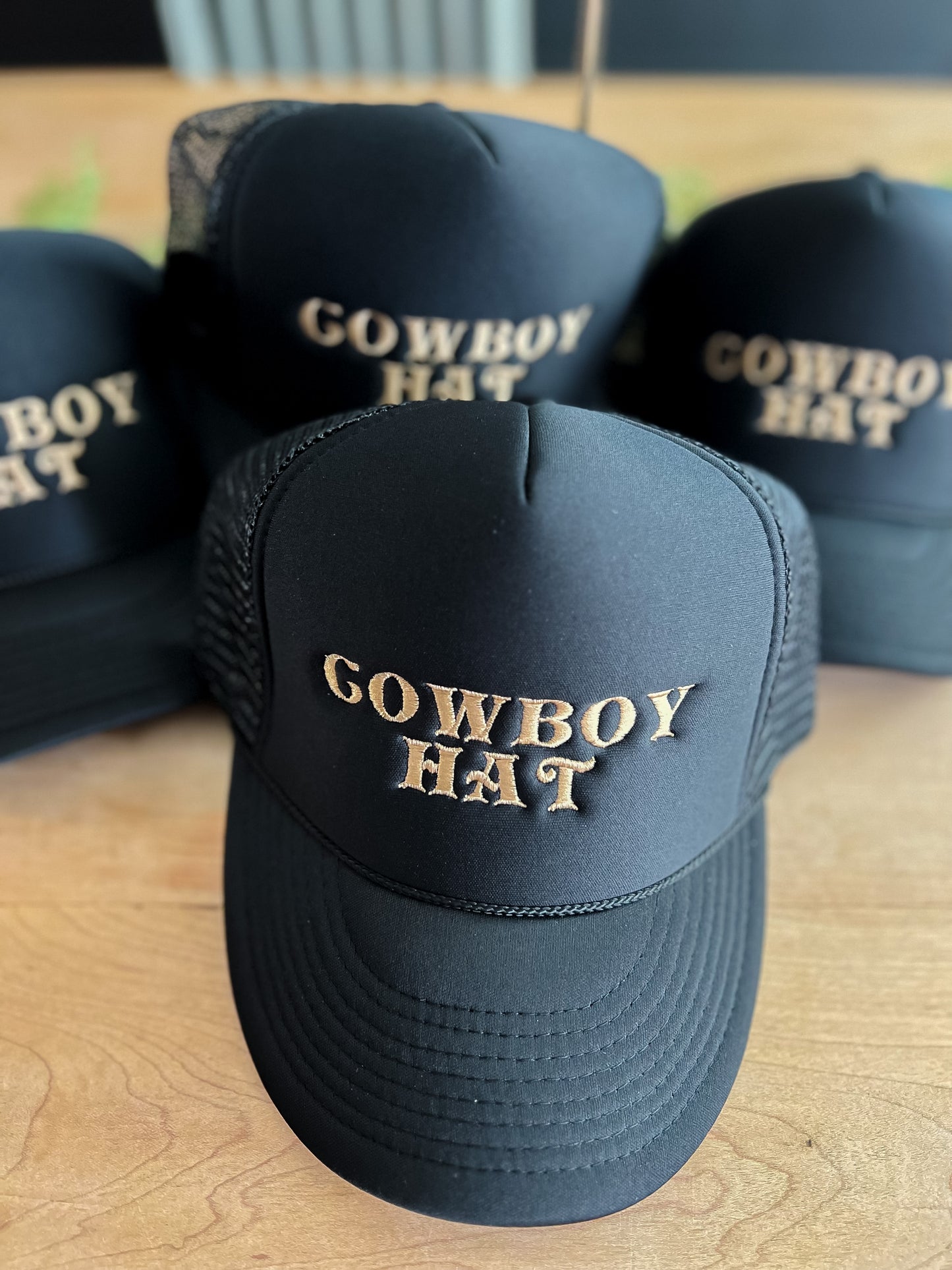 Cowboy Hat Trucker Hat