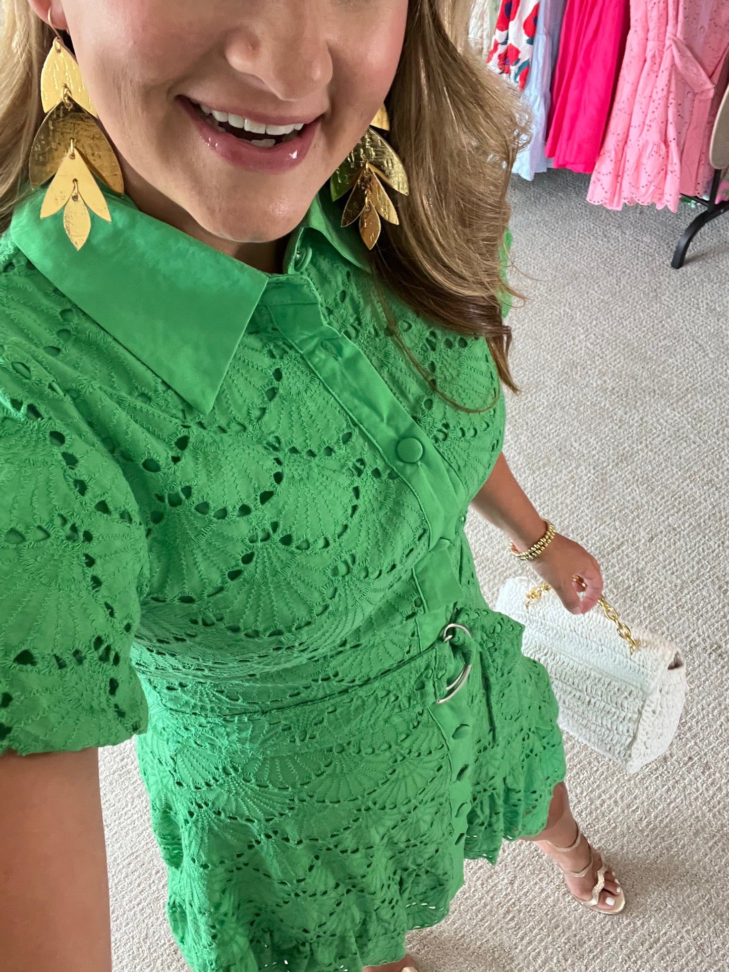 Sweet Southern Eyelet Dress