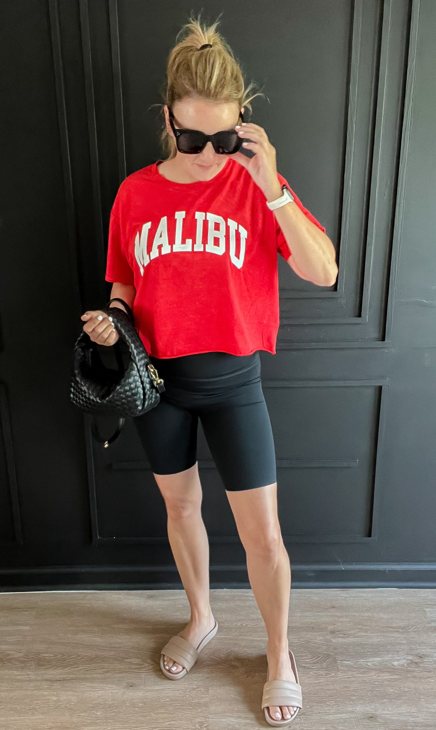 Malibu Cropped Tee