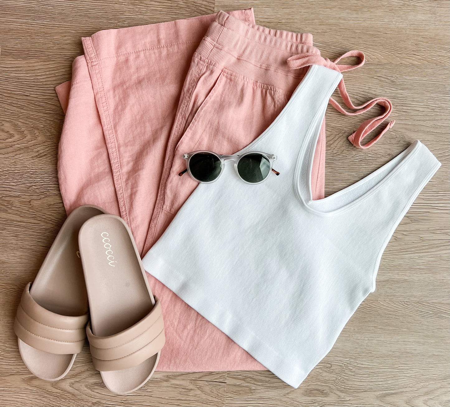 Seamless Ribbed Cropped Tank