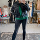 Coated Black Denim Jacket