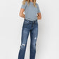 Mid Rise Relaxed Straight Jean