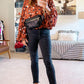 Come See Me Spotted Blouse