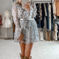 Baby Blue Boho Romper