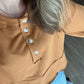 French Terry Henley Top