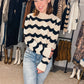 Scalloped Hem Sweater