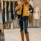 Camel Puffer Vest
