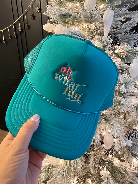 Oh What Fun! Trucker Hat