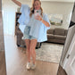 Blue Breeze Striped Top