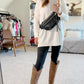 Ivory Sweater Weather Tunic Sweater