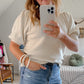 Puff Sleeve Sweater