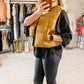 Camel Puffer Vest