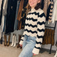 Scalloped Hem Sweater