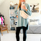 Dusty Blue Sweater Weather Tunic