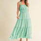 Camila Seafoam Ruffle Dress