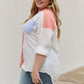 Color Block Button Down