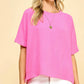 Bubble Gum Boxy Top