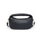 Black Woven Handbag