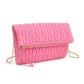 Quilted Foldover Clutch
