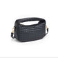Black Woven Handbag