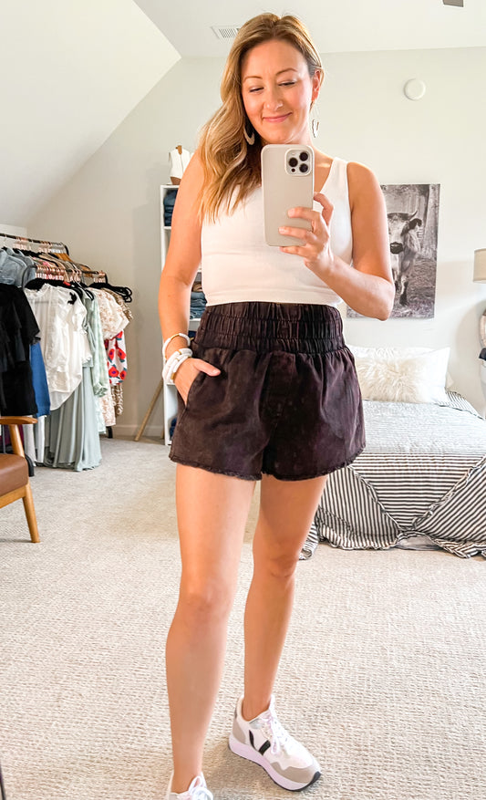 Wide Band Shorts