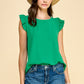 Emery Ruffle Sleeve Top
