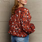 Come See Me Spotted Blouse