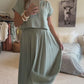 Napa Flowy Pleated Skirt