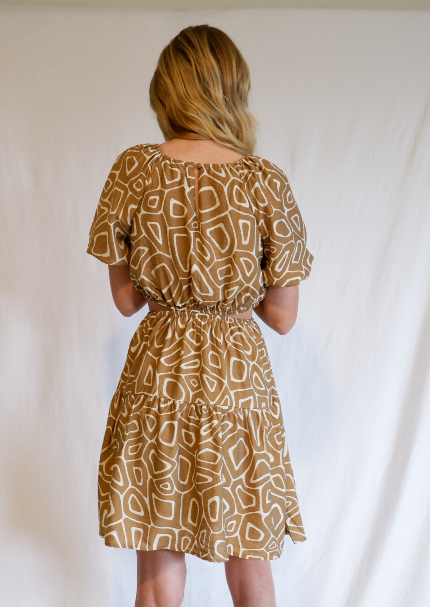 Geo Print Dress