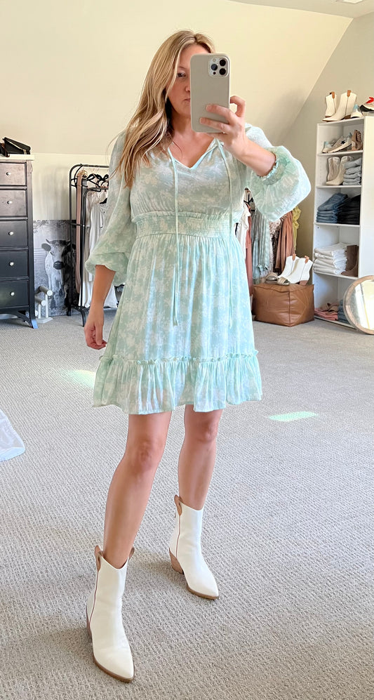 Minty Spring Dress