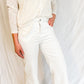 White Wide Leg Jeans