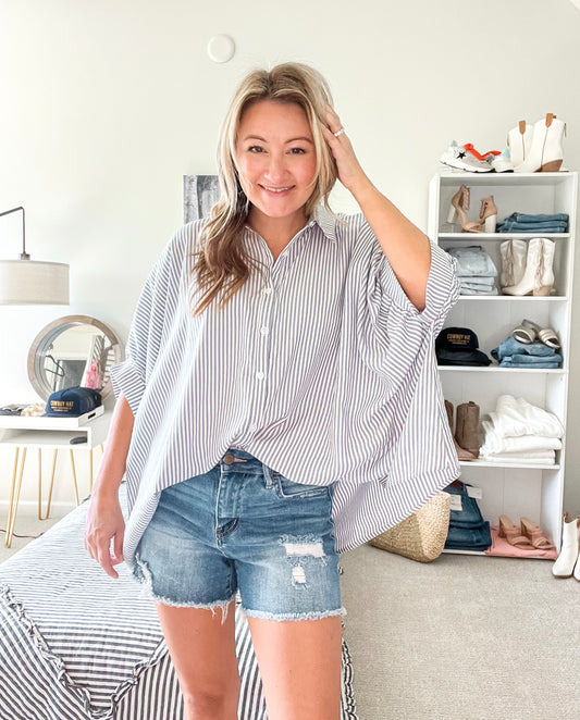 Honey Button Down