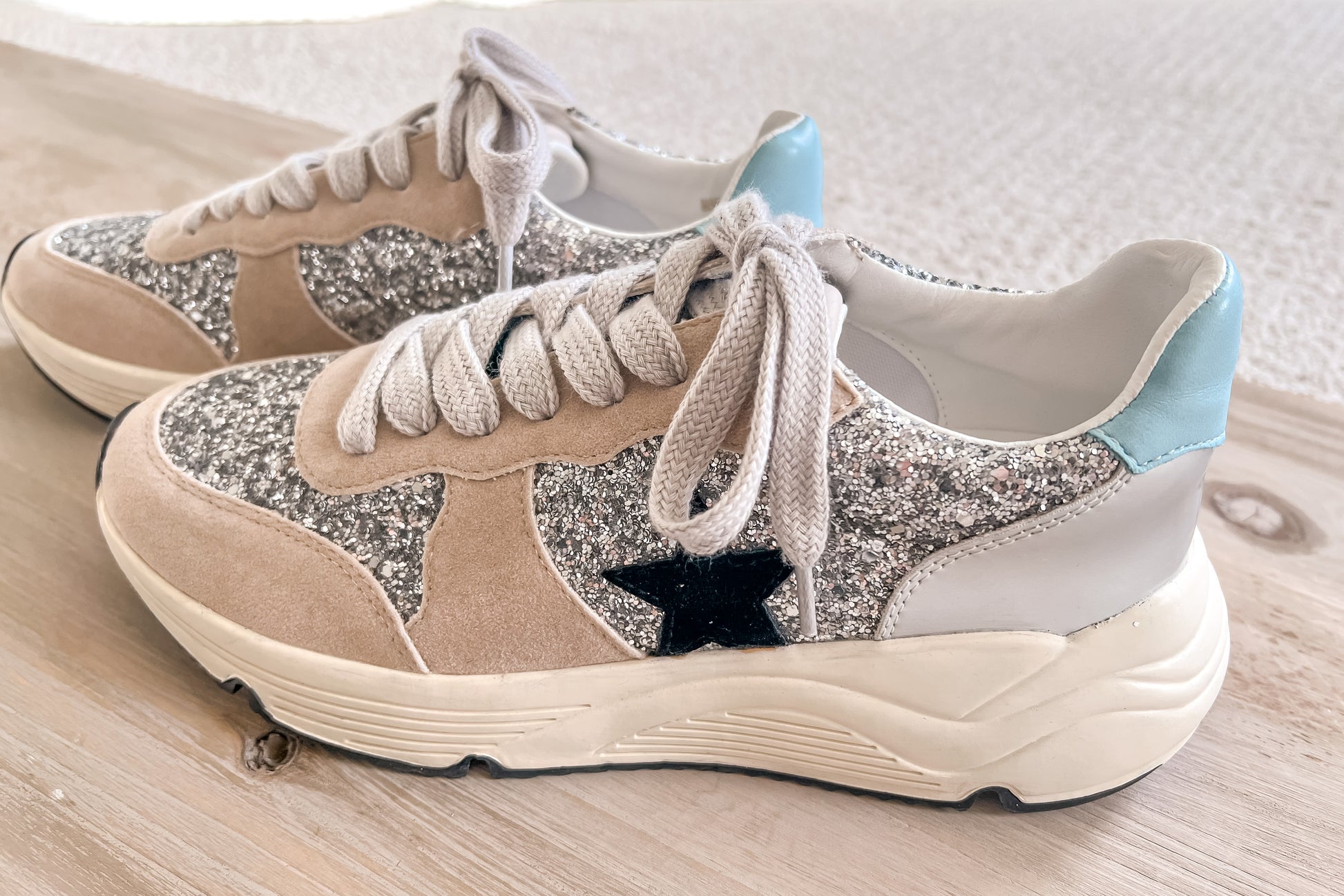 Shown with gray laces