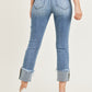 Medium Light Wash Straight Jean