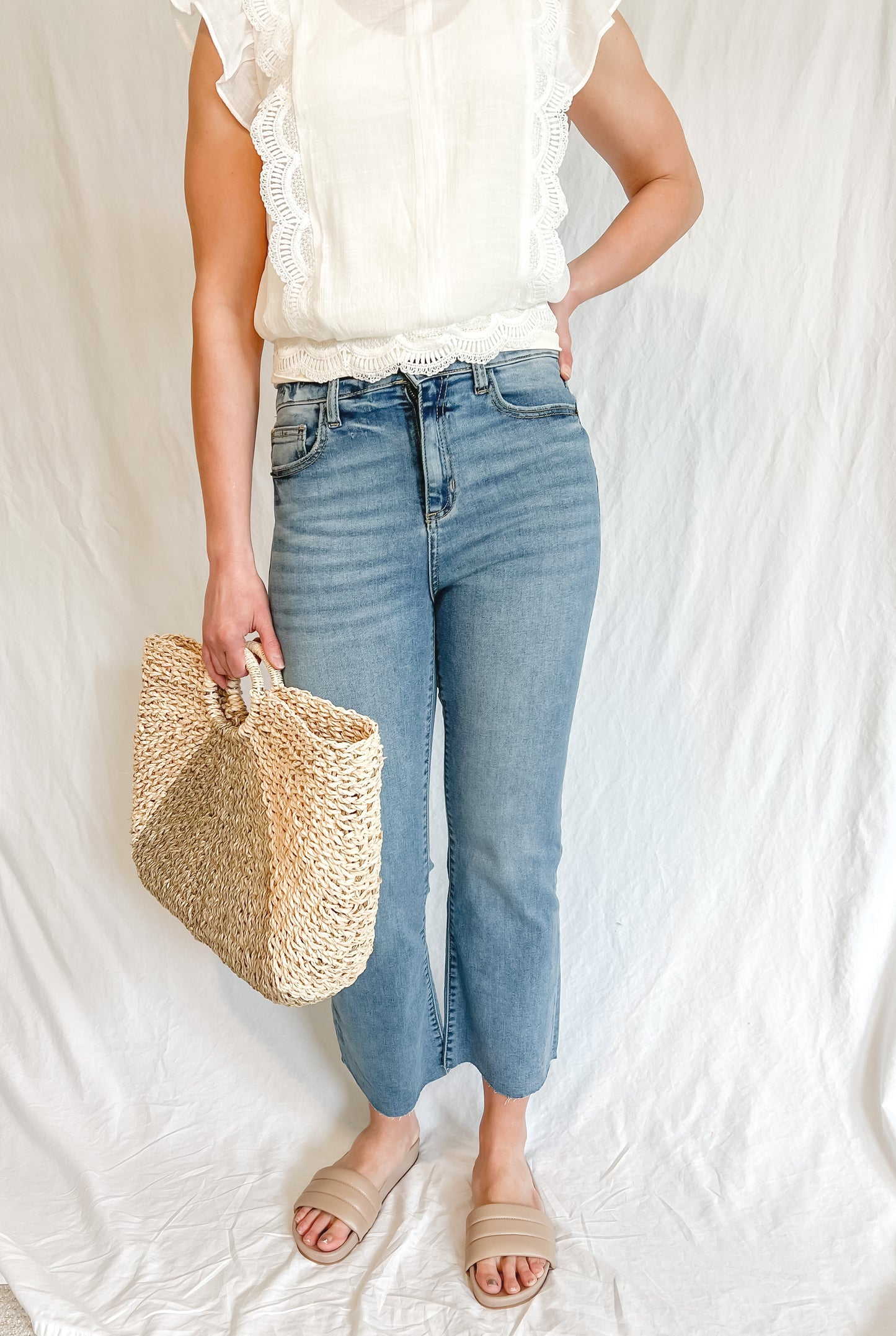 Daisy Cropped Jeans